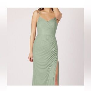 Azazie ‘Dusty Sage Green’ Wedding Dress